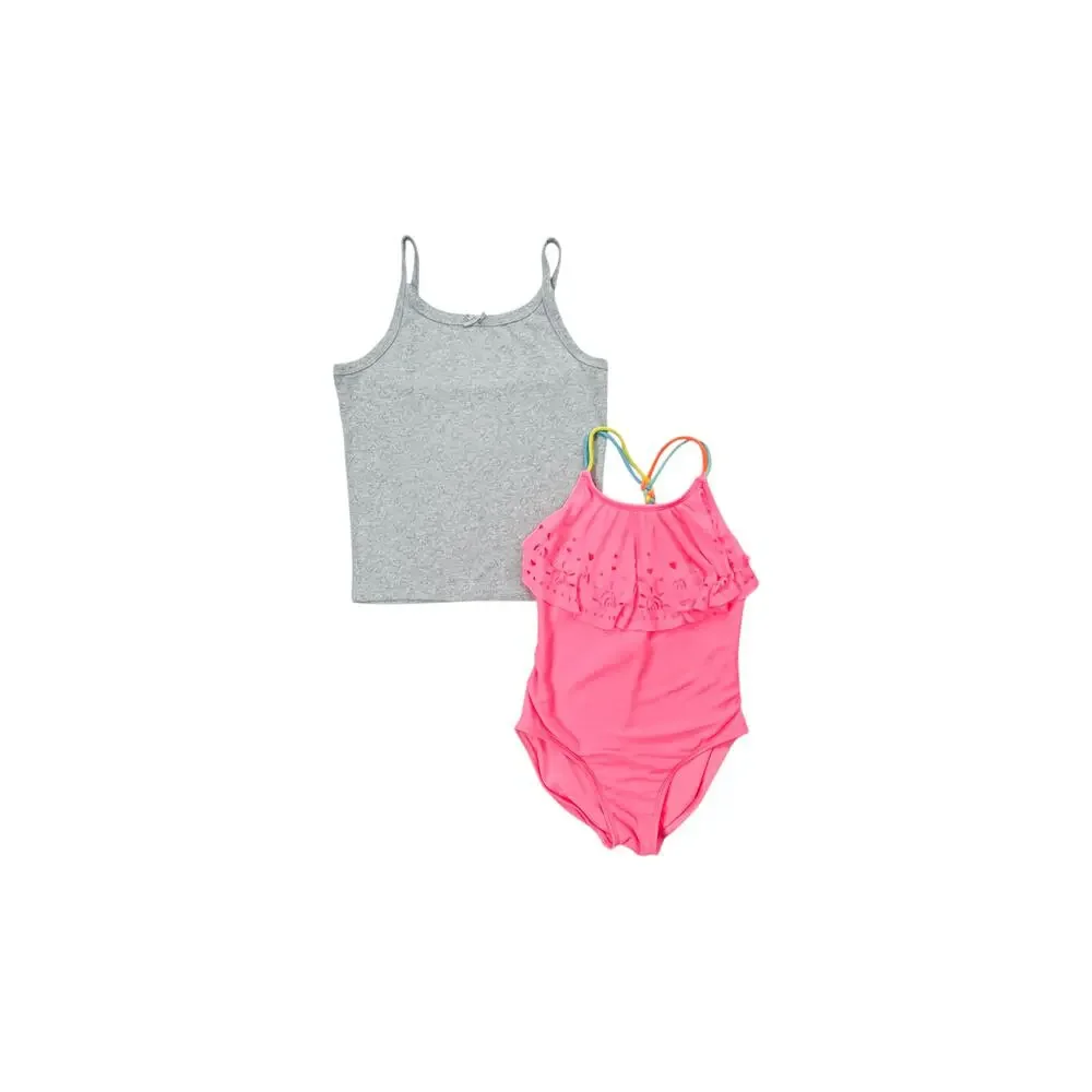 H&M Girls Clothing Bundle Sets Outfits Leggings Dresses Shorts Swimsuit Size 8